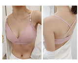 French Triangle Cup Bralette – One-Size Lightweight Acrylic Lingerie for Women