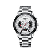 Nibosi Men’s Waterproof Quartz Watch – Luminous & Durable