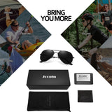 Polarized Aviator Sunglasses – Classic Unisex Mirrored UV Protection Eyewear