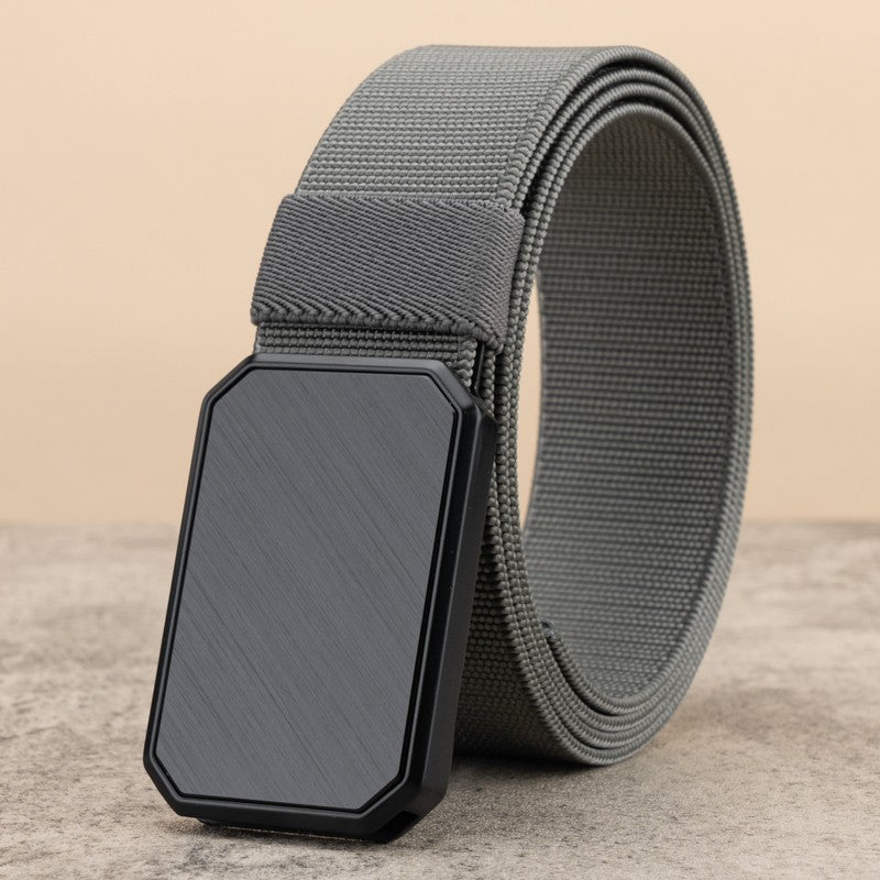 Men’s Tactical Canvas Belt – Automatic Buckle Military-Style Training Belt | Style Haven