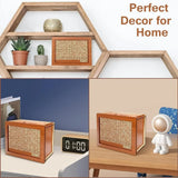 Saving Challenge Wooden Money Box – Reusable Decorative Retro Cash & Coin Bank