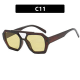 Oversized Leopard Frame Sunglasses – Bold Summer Eyewear for Beach & Vacation Style