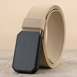 Men’s Tactical Canvas Belt – Automatic Buckle Military-Style Training Belt | Style Haven