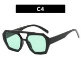 Oversized Leopard Frame Sunglasses – Bold Summer Eyewear for Beach & Vacation Style