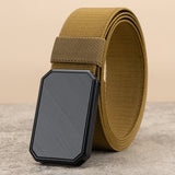 Men’s Tactical Canvas Belt – Automatic Buckle Military-Style Training Belt | Style Haven