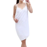 Women’s Wearable Towel Bathrobe Dress – Fast-Drying Beach & Spa Sleep Shirt | Style Haven