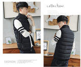 Men’s Windproof Sleeveless Vest – Thickened Cotton Down Winter Waistcoat | Style Haven