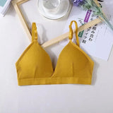 Women’s Yoga Sports Bra – Breathable Triangle Cup with Adjustable Sling Straps | Style Haven