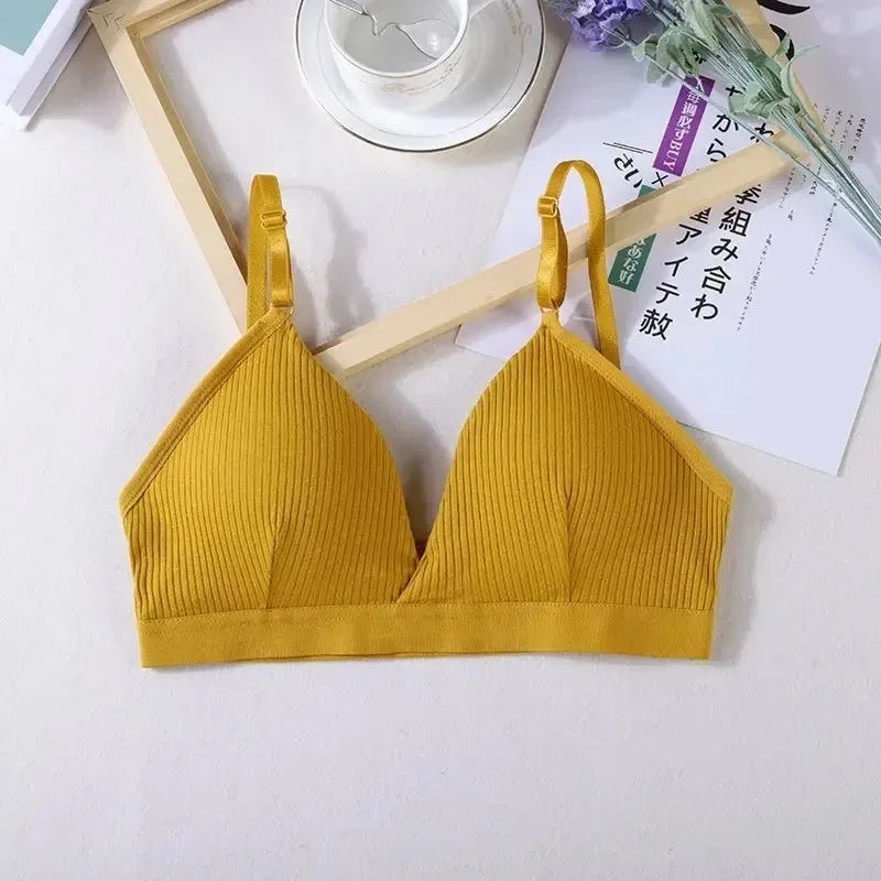 Women’s Yoga Sports Bra – Breathable Triangle Cup with Adjustable Sling Straps | Style Haven