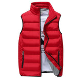 Men’s Windproof Sleeveless Vest – Thickened Cotton Down Winter Waistcoat | Style Haven