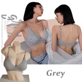 Sexy Seamless Bralette – Deep V Wireless Push-Up Bra with Letter Straps | Style Haven
