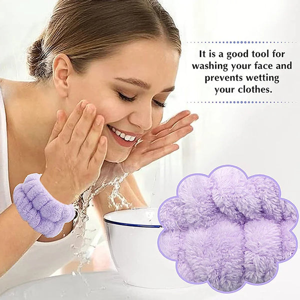 Microfiber Wrist Washband – Soft Absorbent Wristband for Face & Hand Washing | Style Haven