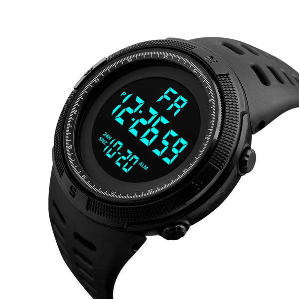 Military Sports Watch for Men – LED Digital Waterproof Timepiece with Luminous Display | Style Haven