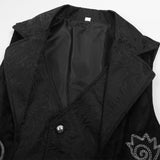 Men’s Medieval Costume Vest – Embroidered Renaissance Jacket for Halloween & Banquets | Style Haven