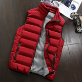 Men’s Windproof Sleeveless Vest – Thickened Cotton Down Winter Waistcoat | Style Haven