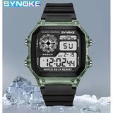 Digital Sports Watch for Men & Women – Waterproof Multifunction Luminous Wristwatch by Synoke | Style Haven