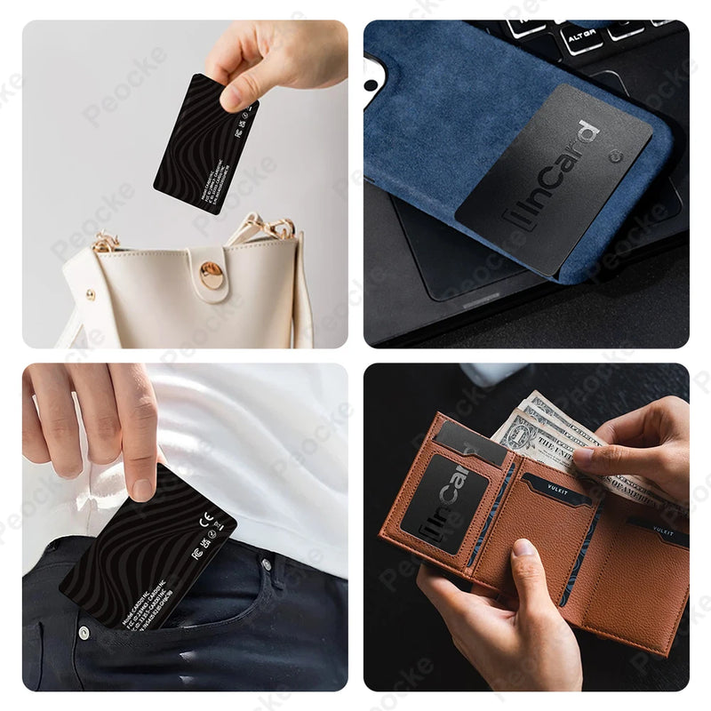 Wallet Anti-Loss GPS Smart Card Tracker | Works with iPhone & Android