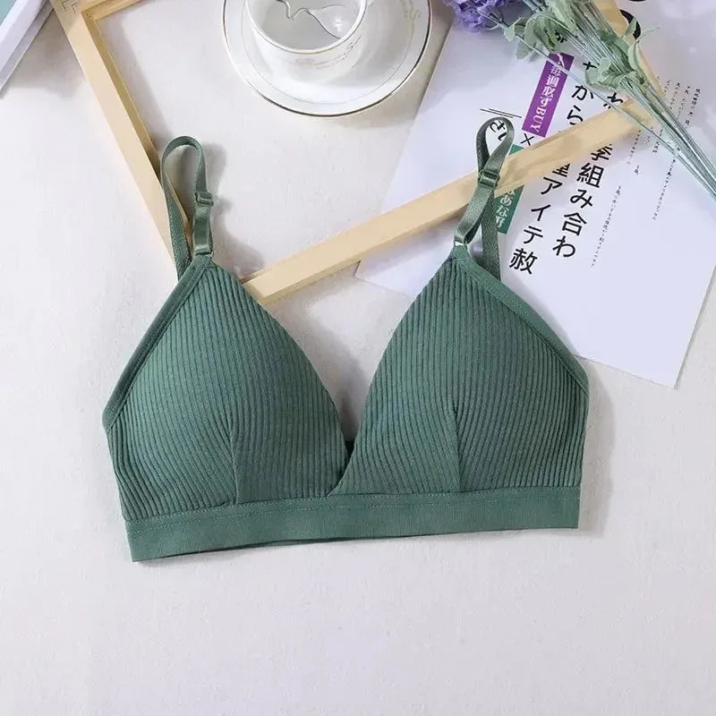 Women’s Yoga Sports Bra – Breathable Triangle Cup with Adjustable Sling Straps | Style Haven