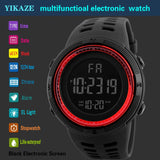 Military Sports Watch for Men – LED Digital Waterproof Timepiece with Luminous Display | Style Haven