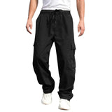 2025 Men’s Workwear Pants – Loose Straight Casual Trousers with Pockets for Spring & Autumn | Style Haven