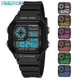 Digital Sports Watch for Men & Women – Waterproof Multifunction Luminous Wristwatch by Synoke | Style Haven