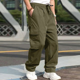 2025 Men’s Workwear Pants – Loose Straight Casual Trousers with Pockets for Spring & Autumn | Style Haven