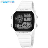 Digital Sports Watch for Men & Women – Waterproof Multifunction Luminous Wristwatch by Synoke | Style Haven