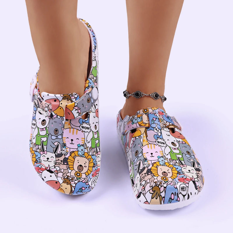 Women’s Flat Clog Sandals – Soft Insole with Adjustable Strap | Comfortable Everyday Footwear | Style Haven