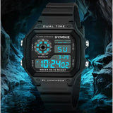 Digital Sports Watch for Men & Women – Waterproof Multifunction Luminous Wristwatch by Synoke | Style Haven