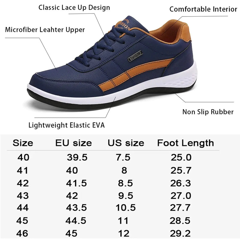 Men’s Walking Sneakers – Non-Slip Sports Shoes for Everyday Comfort | Style Haven