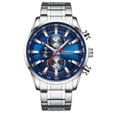 CURREN Luxury Quartz Men’s Watch – Waterproof Chronograph Sport Wristwatch with Date | Style Haven