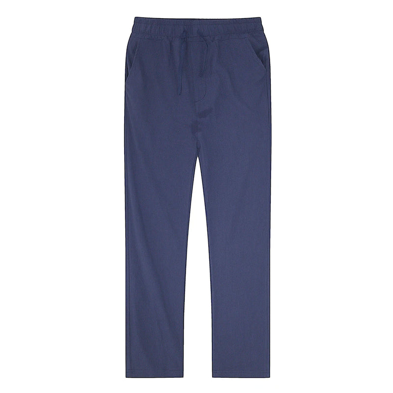 Men’s Cotton Linen Pants – Breathable Solid Color Casual Trousers for Autumn Fitness & Streetwear | Style Haven