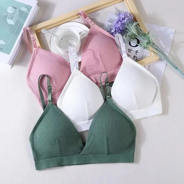 Women’s Yoga Sports Bra – Breathable Triangle Cup with Adjustable Sling Straps | Style Haven