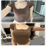 Sexy Seamless Bralette – Deep V Wireless Push-Up Bra with Letter Straps | Style Haven