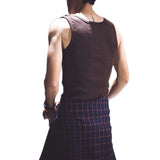 Men’s Square Neck Sports Vest – 100% Cotton Breathable Fitness Tank for Running & Outdoor Wear | Style Haven