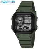 Digital Sports Watch for Men & Women – Waterproof Multifunction Luminous Wristwatch by Synoke | Style Haven