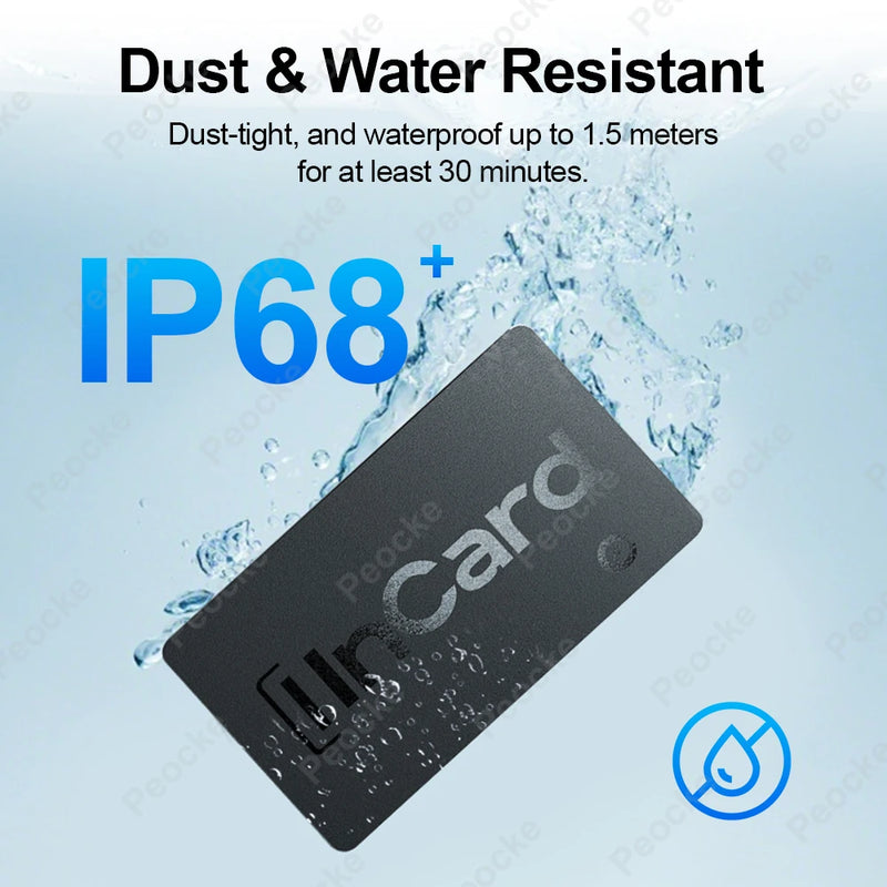 Wallet Anti-Loss GPS Smart Card Tracker | Works with iPhone & Android