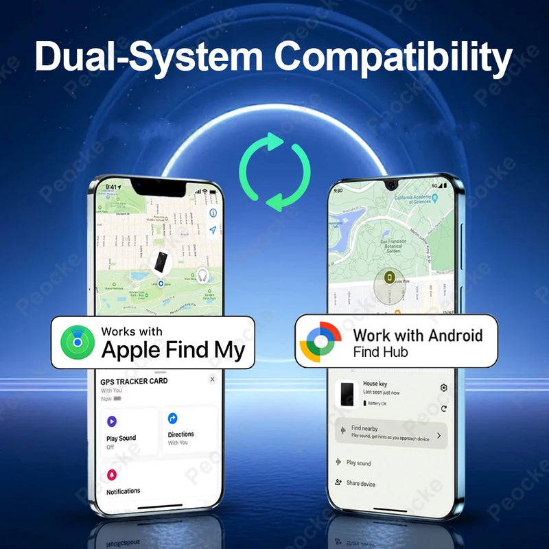 Wallet Anti-Loss GPS Smart Card Tracker | Works with iPhone & Android