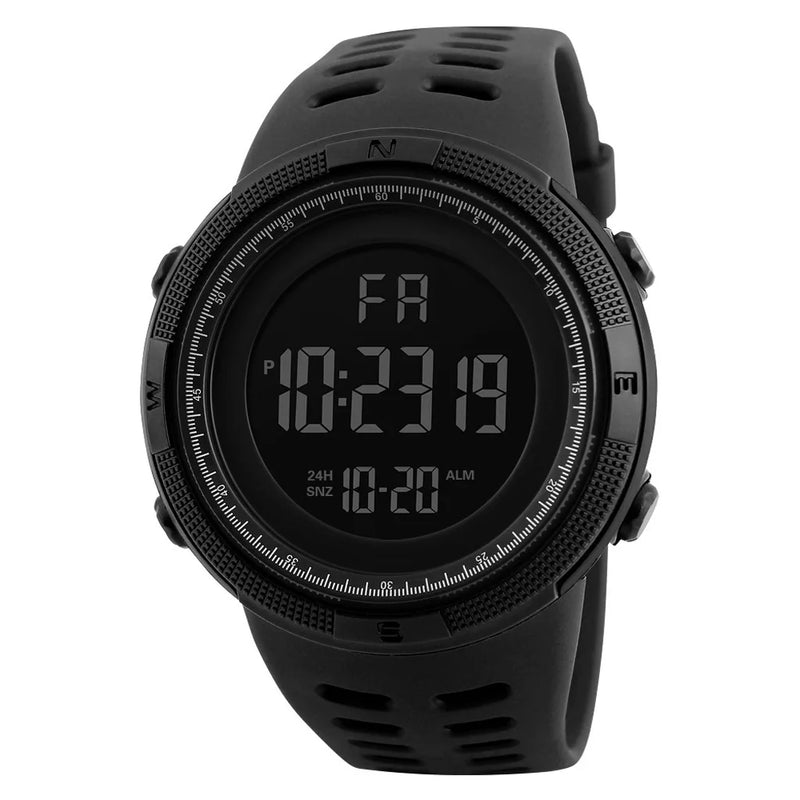 Military Sports Watch for Men – LED Digital Waterproof Timepiece with Luminous Display | Style Haven