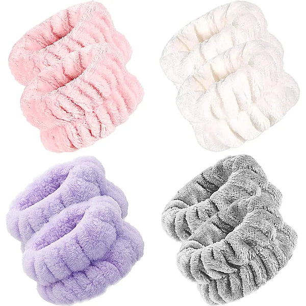 Microfiber Wrist Washband – Soft Absorbent Wristband for Face & Hand Washing | Style Haven