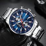 CURREN Luxury Quartz Men’s Watch – Waterproof Chronograph Sport Wristwatch with Date | Style Haven