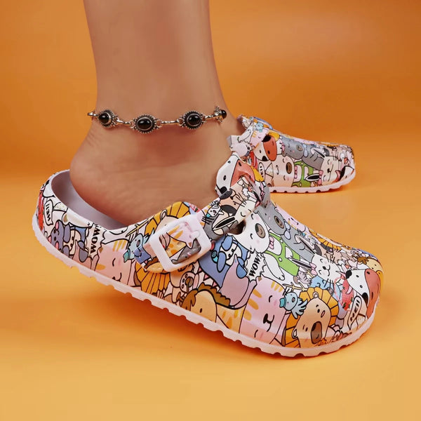 Women’s Flat Clog Sandals – Soft Insole with Adjustable Strap | Comfortable Everyday Footwear | Style Haven