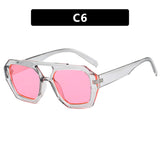 Oversized Leopard Frame Sunglasses – Bold Summer Eyewear for Beach & Vacation Style