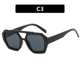 Oversized Leopard Frame Sunglasses – Bold Summer Eyewear for Beach & Vacation Style