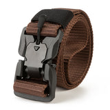 Men’s Magnetic Buckle Tactical Belt – Outdoor-Ready Utility Gear | Style Haven