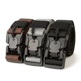 Men’s Magnetic Buckle Tactical Belt – Outdoor-Ready Utility Gear | Style Haven
